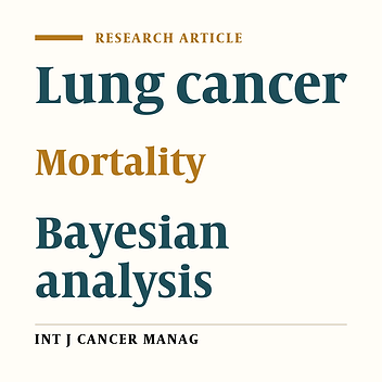 Bayesian Analysis of Lung Cancer Mortality in the Presence of Misclassification