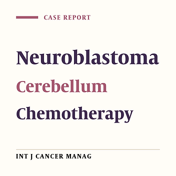Cerebellar Neuroblastoma in 2.5 Years Old Child