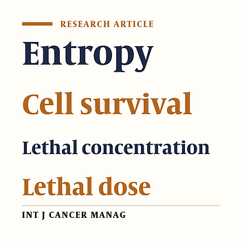 Cell Survival Entropy and Cellular Resistance Activation Dose: Effect of Calprotectin on Gastric Adenocarcinoma Cell Line