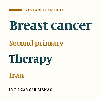 Risk Factors of Developing a Second Malignancy Following Treatment of a First Primary Breast Cancer