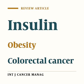 The Association between Polymorphismsin Insulin and Obesity Related Genesand Risk of Colorectal Cancer