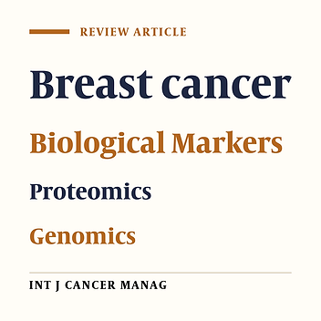 Breast Cancer Biomarker Discovery: Proteomics and Genomics Approaches