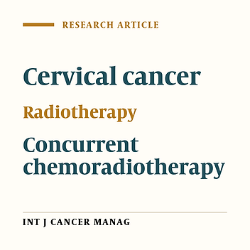 Concurrent Chemoradiotherapy without Brachytherapy in Locally Advanced Cervical Cancer