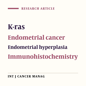 Alteration of the K-Ras Gene Expression in Atypical and Nonatypical Hyperplastic Endometrium
