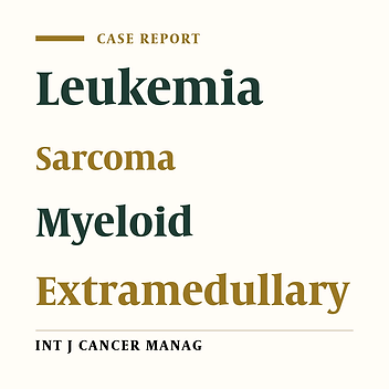 Granulocytic Sarcoma (Chloroma) Presenting as Multiple Sites in Oral Cavity: Report of a Case