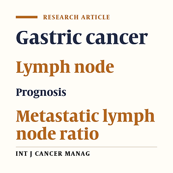Prognostic Significance of Metastatic Lymph Node Ratio in Patients with Gastric Cancer: an Evaluation in North-East of Iran