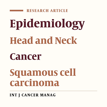Epidemiological Characteristics of Head and Neck Cancers in Southeast of Iran