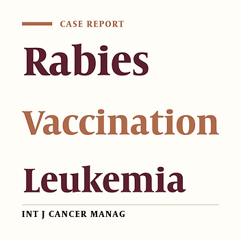 Rabies Vaccination in a Pediatric Patient with Acute Myeloid Leukemia during the Course of Chemotherapy: a Case report