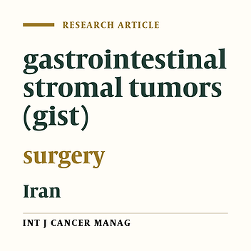 Gastrointestinal Stromal Tumors: Epidemiology and Treatment Outcomes