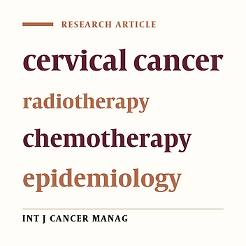 Clinical Manifestations and Treatment Results of Patients with Cervical Cancer: A Report from Iran