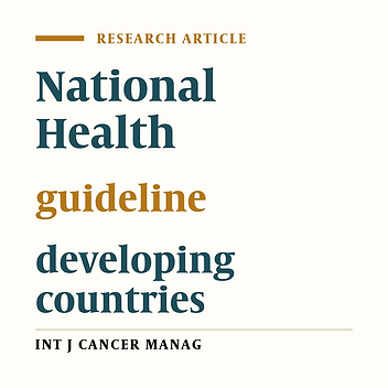 National Health Guidelines in I.R of Iran, an Innovative Approach for Developing Countries