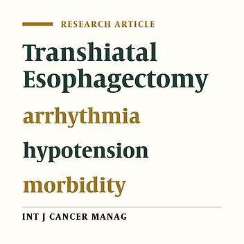 Transhiatal Esophagectomy without Mediastinal Manipulation for Lower Third Esophageal and Cardial Cancers: The First Experience of a New Technique