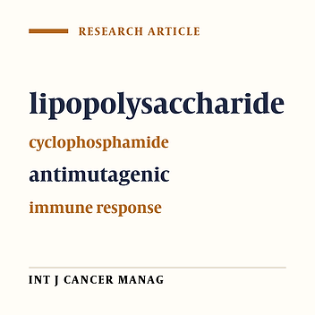 Bacterial Lipopolysaccharides Pretreatment Protects Against Mutagenic and lmmunosuppressor Effects of Cyclophosphamide in Mice