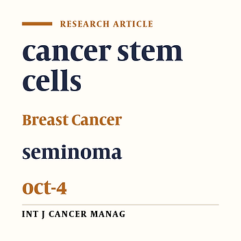 OCT-4, an Embryonic Stem Cell Marker Expressed in Breast, Brain and Thyroid Carcinomas Compared to Testicular Carcinoma