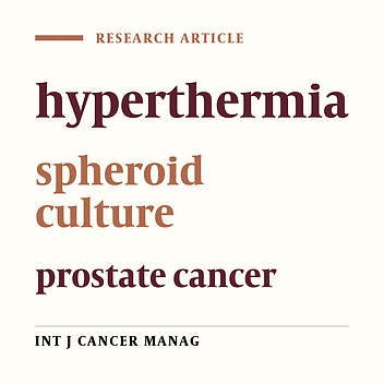 The Effect of Hyperthermia on Survival Fraction of DU 145 Human Prostate Carcinoma Cell Line in Monolayer and Spheroid Culture