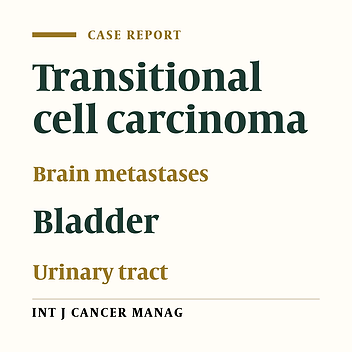 Neurological Symptoms as the First Presentation of Transitional Cell Carcinoma of Renal Pelvis