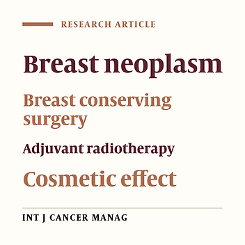 A Comparison in Cosmetic Results of Cobalt 60 and Photon 9 Mega Volt for the Whole Breast Radiotherapy in Breast Cancer Patients with Breast  Conserving Surgery