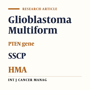 Mutational Analysis of the PTEN/MMAC1 Tumor Suppressor Gene in Sporadic Glioblastoma Multiforme