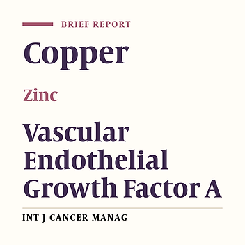 Evaluation of Copper, Zinc, Cu/Zn, and VEGF in Patients with AML in Iran