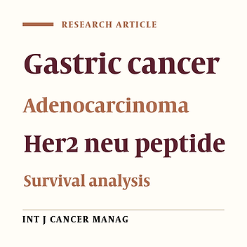 The Prognostic Significance of Her2-Neu Over expression in Gastric Carcinomas