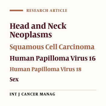 Human Papilloma Virus in Head and Neck Squamous Cell Cancer
