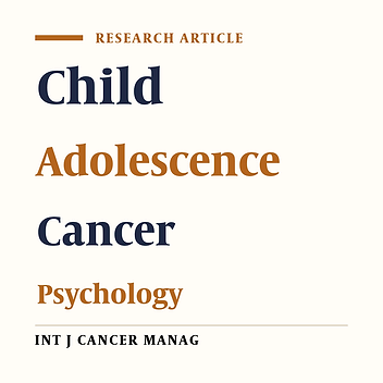 Determining, Ranking and Comparing Treatment Stressors in Children and Adolescents with Cancer in Tehran