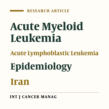 Demographic and Prognostic Factors of 455 Patients with Acute Leukemia Admitted to Two Referral Hospitals in Tehran-Iran During Ten Years (2001-2011)