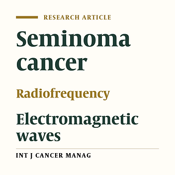 Incidence of Seminoma Cancer in Staffs that Worked in Electromagnetic Waves Station; Three Cases Report
