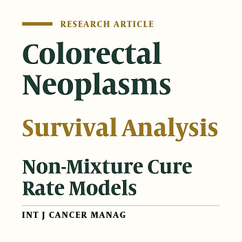 Analyzing the Long-Term Survival of Patients with Colorectal Cancer: A Study Using Parametric Non-Mixture Cure Rate Models