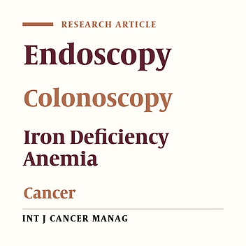 Endoscopic and Colonoscopic Findings in Patients with Iron Deficiency Anemia: The Risk of Cancer