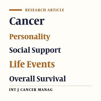 The Effect of Personality, Social Support, and Life Events on Overall Survival in Breast Cancer
