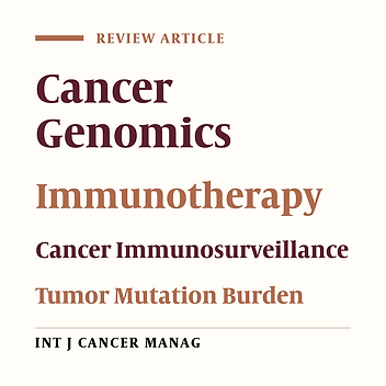 Genomics Role in Cancer Immunosurveillance: Impact on Immunotherapy Response