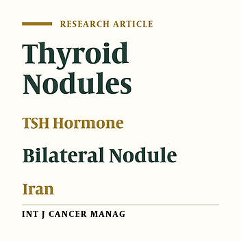 Factors Affecting Thyroid Cancer in Patients with Thyroid Nodules Using Logistic Regression in Interval Censored Data