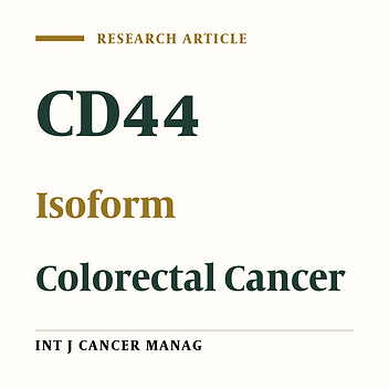 CD44 Standard Isoform; Not a Good Marker for Colon Cancer