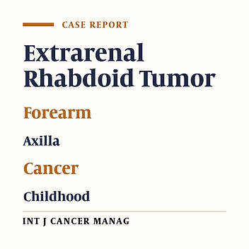Extracranial Extrarenal Rhabdoid Tumor: A Case Report