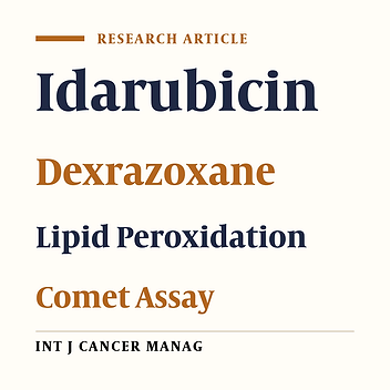 Modulatory Effects of Dexrazoxane Against Genotoxicity and Lipid Peroxidation Induced by Idarubicin in HepG2 Cells