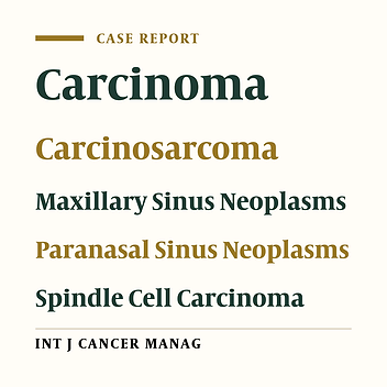A Report of Spindle Cell Carcinoma in Maxillary Sinus: Diagnosis and Management