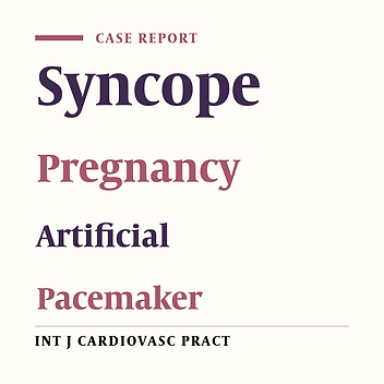 Syncope during pregnancy in a patient with permanent cardiac pacemaker, due to increased pacing threshold.