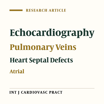 Altered Pulmonary Venous Flow Pattern in Young Adults with Atrial Septal Defect