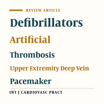 Venous Obstruction Following Pacemaker or Implantable Cardioverter-Defibrillator Implantation, Mini Review