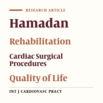 Evaluating the Effect of Cardiac Rehabilitation Care Plan on Quality of Life of Patients Undergoing Coronary Artery Bypass Graft Surgery