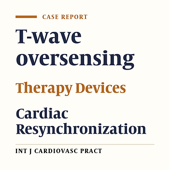 Strategy to manage T-Wave Oversensing in a Biventricular ICD