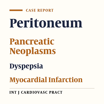 A Mysterious Case of ST-Elevation Myocardial Infarction; an Old Man with Weight Loss and Dyspepsia