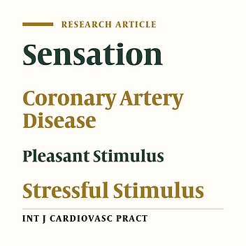 Effects of Emotional Images on Cardiovascular Responses in Males with Coronary Artery Disease and in Healthy Males: The Role of Sensation Seeking