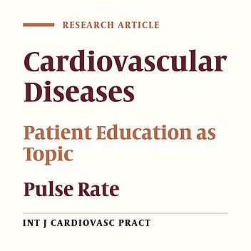 Comparison of Face to Face vs. Group Training on Self-pulse Rate taking Ability of Patients