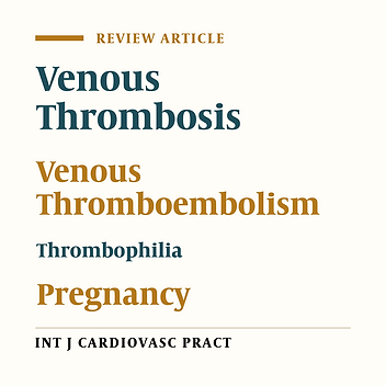 Thrombophilia in Pregnancy