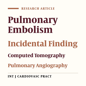 Prevalence of Non-Thromboembolic Incidental Findings on Computed Tomography-Pulmonary Angiography for Pulmonary