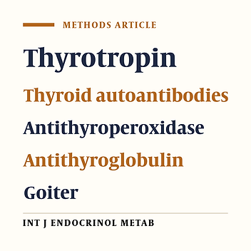 The Frequency of Thyroid Autoantibodies is Higher in the Upper Range of Normal Thyrotropin Values