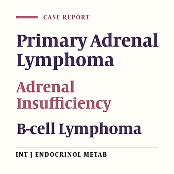 Primary Adrenal Lymphoma Presenting with Adrenal Failure: A Case Report and Review of the Literature
