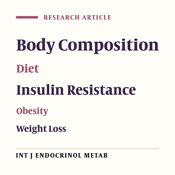 Cover image of the article: Rapid Weight Loss vs. Slow Weight Loss: Which is More Effective on Body Composition and Metabolic Risk Factors?